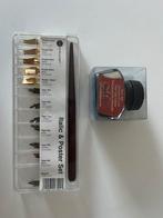 Manuscript italic & poster set met inkt, Ophalen of Verzenden, Zo goed als nieuw