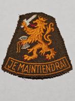 NEDERLANDSE MOUWLEEUW, Ophalen of Verzenden, Landmacht, Nederland, Embleem of Badge