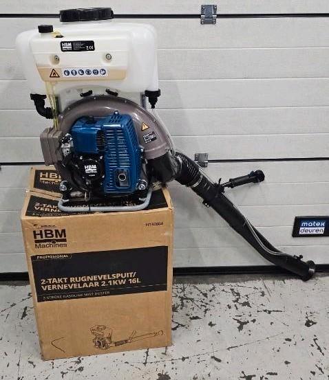 HBM 2 -Takt Rugnevelspuit / vernevelaar 2.1 Kw 16 liter, Tuin en Terras, Hand-tuingereedschap, Zo goed als nieuw, Overige soorten