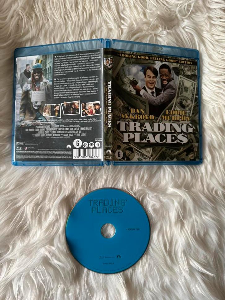 Trading Places (1983) bluray (Eddie Murphy, Dan Akroyd), Cd's en Dvd's, Blu-ray, Zo goed als nieuw, Klassiekers, Ophalen of Verzenden