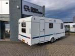 Adria Aviva 472 PK + mover + voortent, Caravans en Kamperen, Caravans, Bedrijf, Treinzit, 750 - 1000 kg, Adria