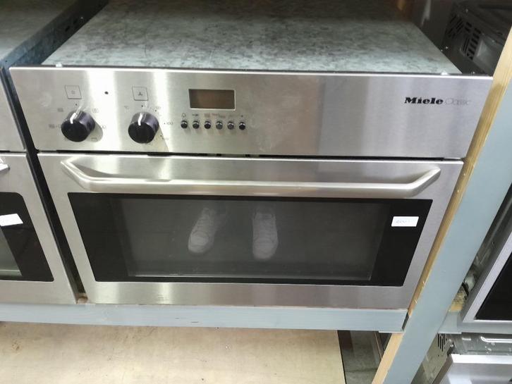 NETTE MIELE H146MB COMBI OVEN/MAGNETRON TE KOOP, Witgoed en Apparatuur, Magnetrons, Gebruikt, Inbouw, Combimagnetron, 60 cm of meer