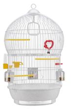 ZGAN Ferplast Birds BALI Ø 43,5 x 68,5 cm vogelkooi, Ophalen of Verzenden, Zo goed als nieuw, Metaal, Vogelkooi
