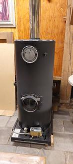 Grote robuuste petroleum/diesel kachel, Ophalen