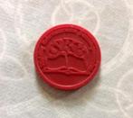 7 consumptiemunten / consumptie munten SRB rood kerk, Ophalen of Verzenden, Zo goed als nieuw, Overige typen, Christendom | Protestants