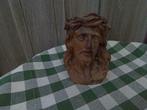 1 jezus christus hoofd doornenkroon beeld ongeveer 14 cm, Antiek en Kunst, Ophalen of Verzenden