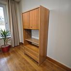 Vintage houten vitrinekast / kast / boekenkast, Huis en Inrichting, Kasten | Kledingkasten, Ophalen, Gebruikt, 50 tot 100 cm, 150 tot 200 cm