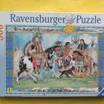 RAVENSBURGER - LAKOTA FAMILY - FAMILY INDIENNE, Ophalen of Verzenden, 500 t/m 1500 stukjes, Gebruikt, Legpuzzel