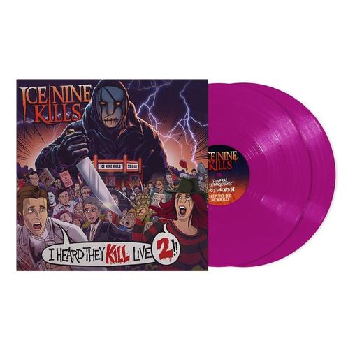 Ice Nine Kills - I Heard They Kill Live 2!! (Violet 2 LPs), Cd's en Dvd's, Vinyl | Hardrock en Metal, Nieuw in verpakking, Verzenden