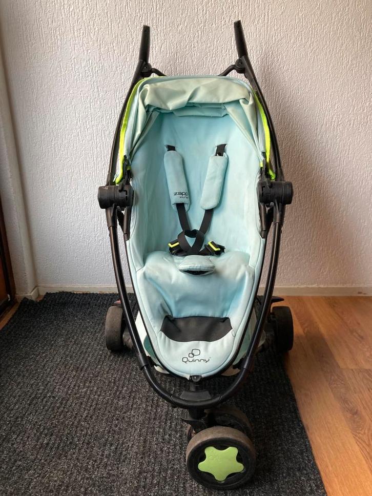 Quinny Zap Xtra2 buggy, Kinderen en Baby's, Buggy's, Zo goed als nieuw, Quinny, Regenhoes, Verstelbare rugleuning, Voetenzak, Zonnekap