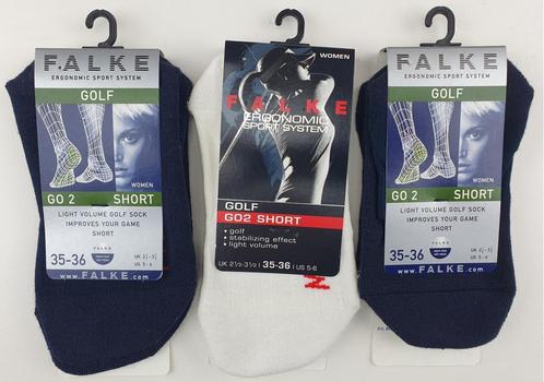 NIEUWE Falke Dames Go 2 Golf sokken Blauw Wit 3 Paar 35 - 36, Kleding | Dames, Sokken en Kousen, Nieuw, Sokken en Kniesokken, Maat 35 t/m 38
