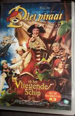 2 dvd's van Piet Piraat,  Betoverde kroon en Vliegend schip, Alle leeftijden, Kinderprogramma's en -films, Overige typen, Ophalen of Verzenden