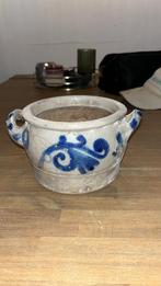 Oude Keulse Pot met Blauwe Decoratie, Antiek en Kunst, Antiek | Keramiek en Aardewerk, Ophalen