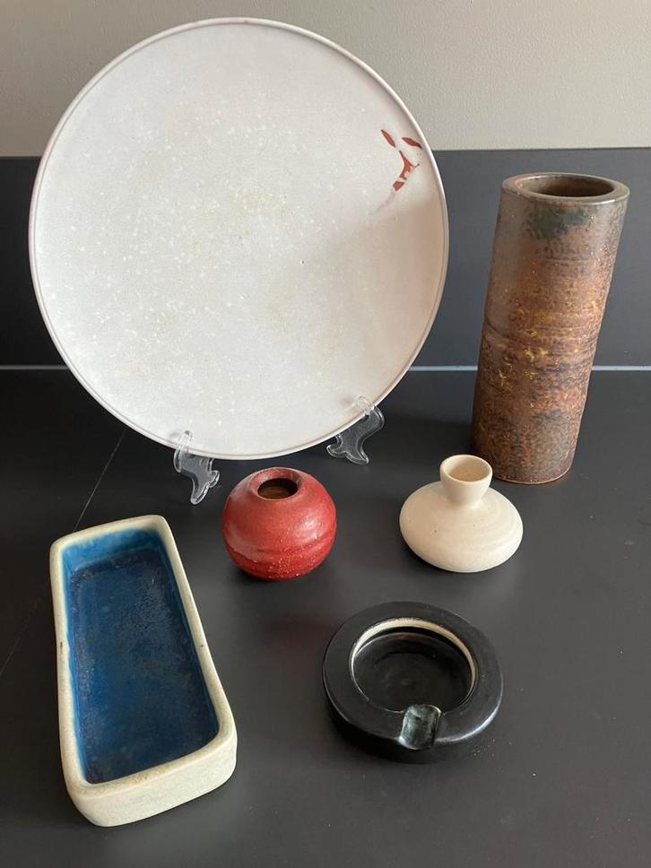 Mobach kleine verzameling keramiek, Antiek en Kunst, Antiek | Keramiek en Aardewerk, Ophalen of Verzenden