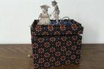 Miniatuur riksja uit Indonesië filigraan, Antiek en Kunst, Ophalen of Verzenden