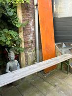 Beer tabel and beer bench, Ophalen, Hout