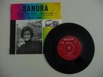single SANDRA -ALS JIJ MAAR WACHT- PHILIPS RECORDS, 1964, Ophalen of Verzenden, 7 inch, Nederlandstalig, Single