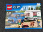 Lego City 60117 Busje met caravan, Ophalen of Verzenden, Zo goed als nieuw, Complete set, Lego