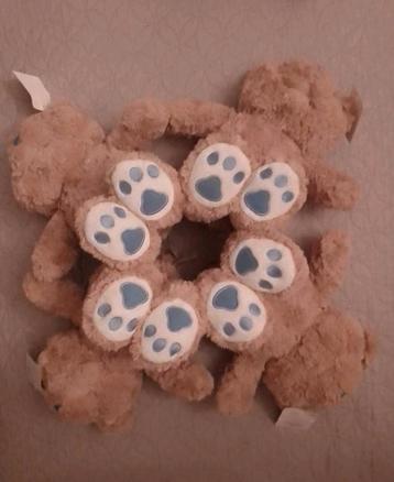 Knuffelbeertjes Set van 4 - Nieuw met Etiket! beschikbaar voor biedingen