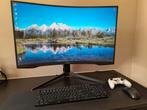 Samsung Odyssey curved LC32G73TQSRXEN, Computers en Software, Monitoren, Curved, VA, Zo goed als nieuw, DisplayPort