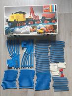 Lege Lego doos 724 en een berg rails, Ophalen of Verzenden, Gebruikt