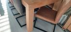 Eettafel, Huis en Inrichting, Ophalen, Gebruikt, Eikenhout, 200 cm of meer