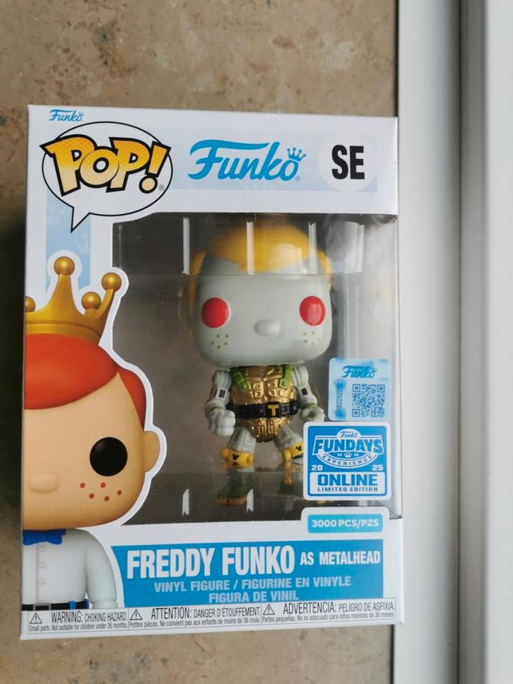 Freddy Funko Metalhead Limited 3000, Verzamelen, Poppetjes en Figuurtjes, Nieuw, Ophalen of Verzenden