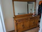 Vintage dressoir met spiegel, Ophalen, Gebruikt
