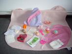 baby born verzorgingstas met verschoonkleedje en acc, Ophalen of Verzenden, Zo goed als nieuw, Babypop