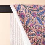 Blockprint stoffen uit india origineel quilted, Overige kleuren, 120 cm of meer, Nieuw, Ophalen of Verzenden