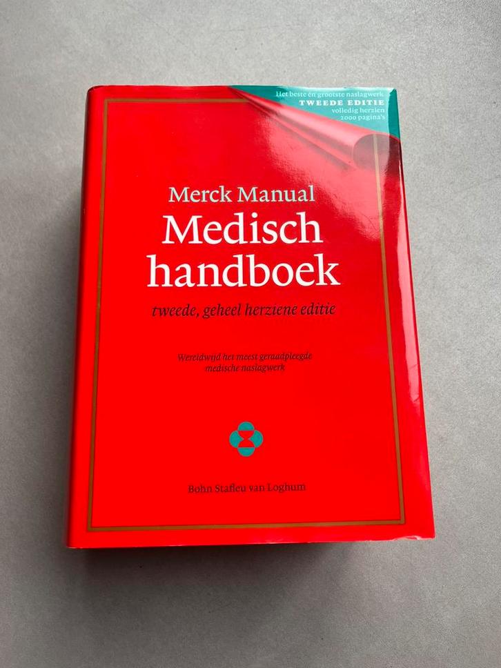Medisch handboek Merck Manual, Boeken, Gezondheid, Dieet en Voeding, Zo goed als nieuw, Ophalen of Verzenden