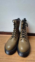Bluebox Stoere veterLaarzen, Martens Stijl leger groen 41, Kleding | Dames, Schoenen, Nieuw, Ophalen of Verzenden, Groen, Hoge laarzen