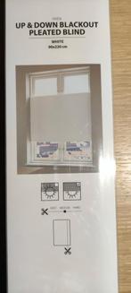 Plisse gordijn 90 x 220 verduisterd, Ophalen of Verzenden, Nieuw, 50 tot 100 cm, 200 cm of meer