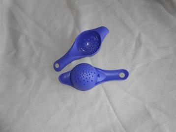 Tupperware Mini vergiet-zeefje Paars NIEUW beschikbaar voor biedingen