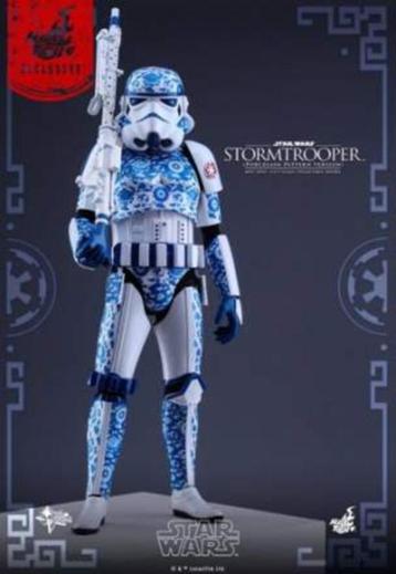 Hot Toys MMS401 Star Wars Stormtrooper (Porcelain Pattern) beschikbaar voor biedingen