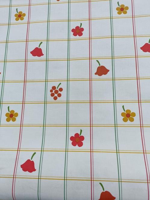 Vintage wit behang in kleine bloemen print (LB2), Huis en Inrichting, Stoffering | Behang, Wit, Ophalen of Verzenden