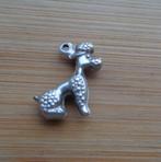 zilveren vintage bedel poedel [234], Overige merken, Verzenden, Zo goed als nieuw, 1 bedel