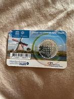 Verzilverde 5 Euro Kinderdijk Molens 2014, Postzegels en Munten, Koningin Beatrix, Zilver, Euro's, Ophalen of Verzenden