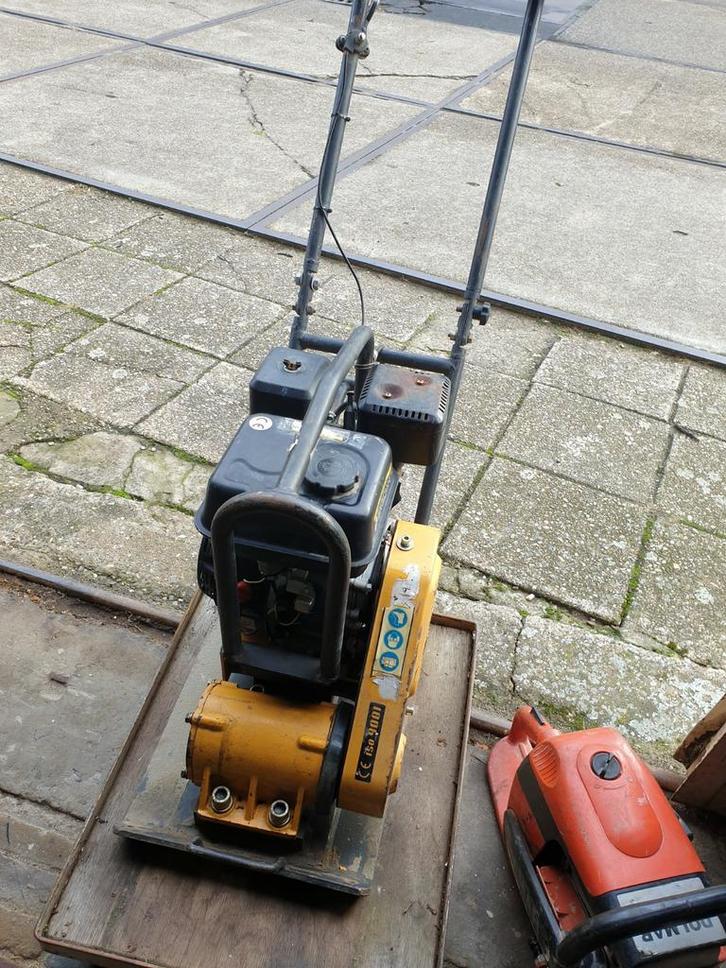 Trilplaten, Tuin en Terras, Grasmaaiers, Gebruikt, Ophalen of Verzenden