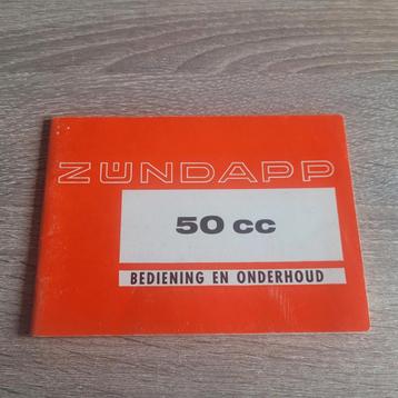 Zundapp - Instructieboekje NL Type: 517-05, 34 en 35 beschikbaar voor biedingen