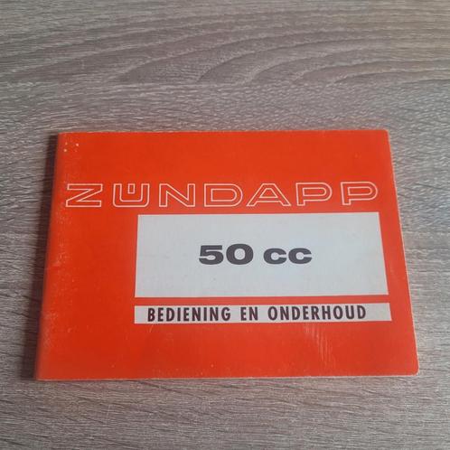 Zundapp - Instructieboekje NL Type: 517-05, 34 en 35, Fietsen en Brommers, Handleidingen en Instructieboekjes, Gebruikt, Verzenden