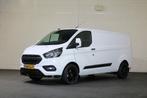 Ford Transit Custom 2.0 TDCI 130pk L2 H1 Black Edition Autom, Auto's, 4 cilinders, 2065 kg, Bedrijf, Diesel