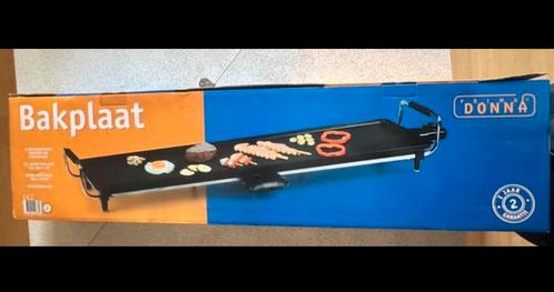 Bakplaat, Witgoed en Apparatuur, Grillplaten, Nieuw, Tafelgrill, Ophalen of Verzenden