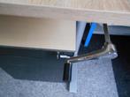 Gipsen slinger bureaus met nieuwe bladen 160 x 80 cm, In hoogte verstelbaar, Zo goed als nieuw, Ophalen, Bureau