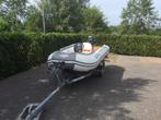 Opblaas Rubberboot Suzumar 3.90 met Suzuki motor 25 pk, Watersport en Boten, Ophalen, 10 tot 30 pk, Gebruikt, Elektrische start