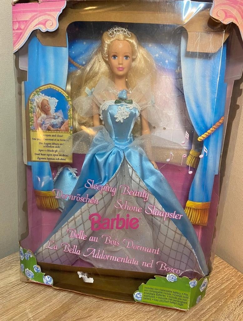 Barbie Sleeping Beauty - vintage Mattel - open doos, Ophalen of Verzenden, Pop