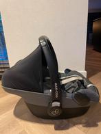 Maxi-Cosi Pebble Sparkling Grey incl verkleiner, Ophalen, Autogordel of Isofix, Gebruikt, 0 t/m 13 kg