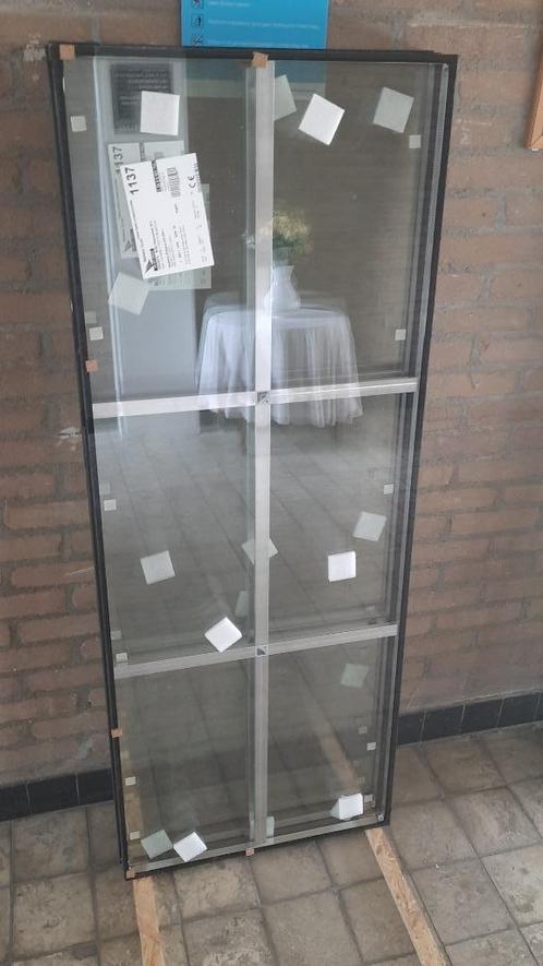 2 HR++ ruiten met wienersprossen (1440mm hoog x 553mm breed), Doe-het-zelf en Verbouw, Glas en Ramen, Nieuw, Gevelraam of Ruit