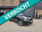Fiat 500 L 0.9 TwinAir Lounge Panorama dak Airco Navi Elk.Ra, Gebruikt, Leder en Stof, Zwart, Origineel Nederlands