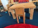 Noest Kinder Tafelset - Handgemaakt Hout, Ophalen, Gebruikt, Hout, Overige typen